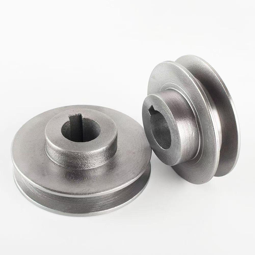 1 szt. Koło pasowe klinowe typu A Pojedynczy rowek Koło silnika Koło wału głównego Koło napędowe Żeliwo Średnica Akcesorium do narzędzi elektrycznych