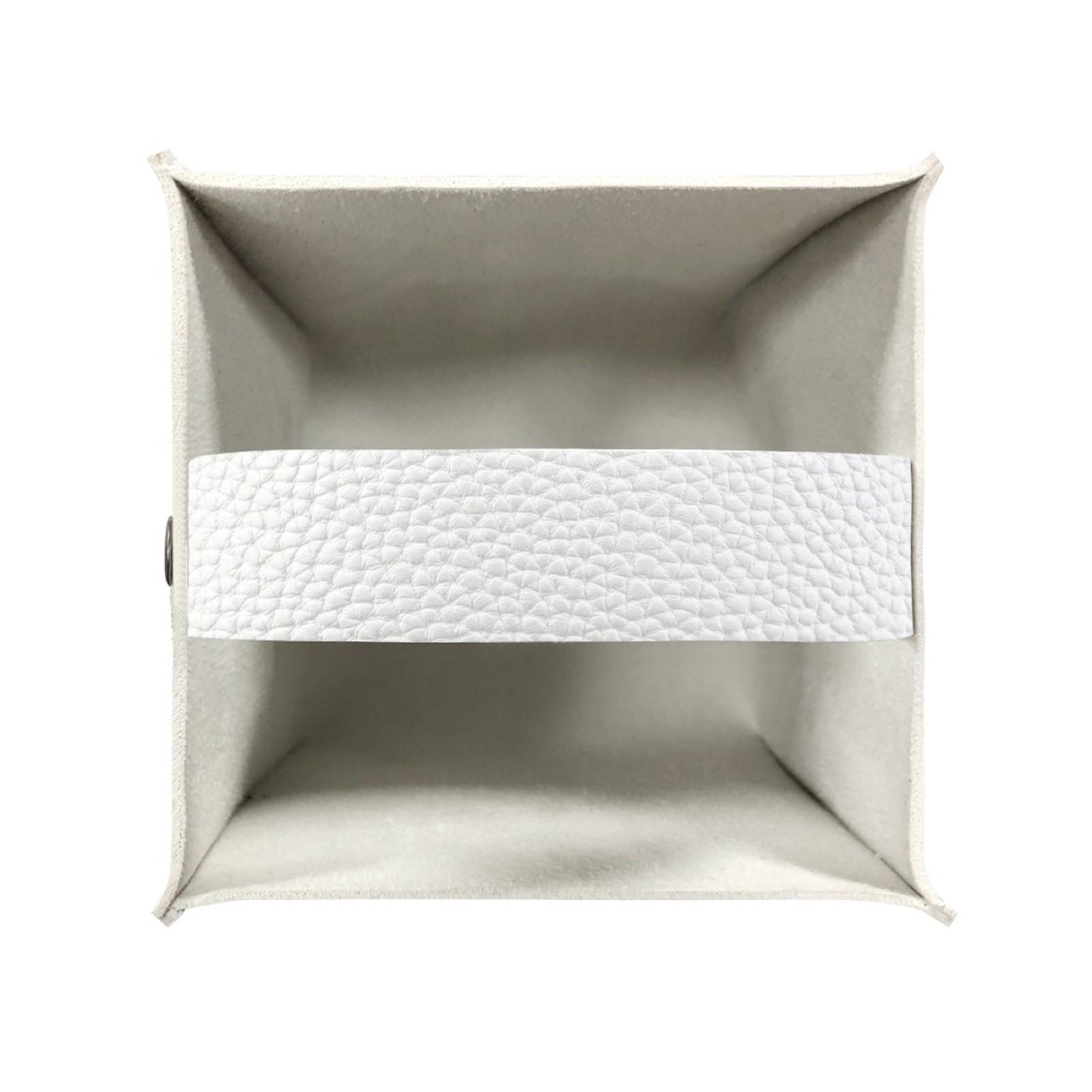 

Индивидуальная рождественская модель квадратной выдвижной коробки для салфеток с нижним ремнем, индивидуальная фигурка белый