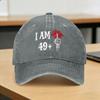 Im Not 50 I Am 49 Plus 1 Middle Finger Casual Baseball Cap Summer  Trucker Hat High Quality Hunting Camping Snapback Cap Gift