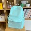School bag summer ins fresh high value sweet girl travel back junior high school students transparent interlayer