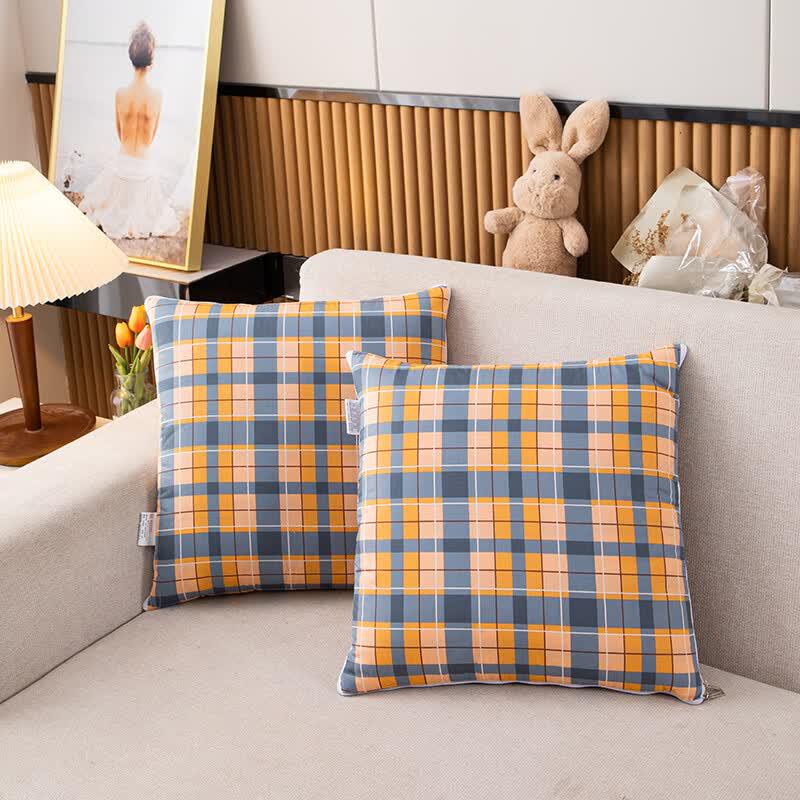 YALU All-Cotton Foldable Pillow Blanket