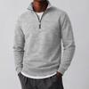 Herren Halb-Zip Rollkragen Sweatshirt Langarm Pullover für Lässige Tägliche Kleidung