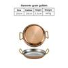Commercial Crayfish Plate Flat Bottom Stewed Rice Pot Double Ear Frying Pan Hotpot 304 Stainless Steel Spanish Seafood Rice Pot
