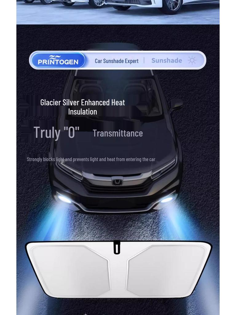 Haval Car Window Sunshade: Heat Insulation Umbrella for H6, Mythical Beast, Big Dog, H2H9, and F7 Front Windshields.