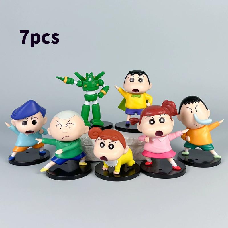 Chan Shin Crayon Pvc Action Figures Model Toys Desktop Decoration Gifts Kids