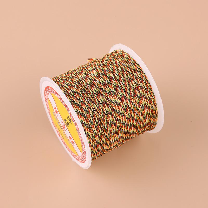 Boting Jade No. 72 0.8mm Nylon Thread for DIY Braided Cord Bracelet Weaving and Pendant Making.