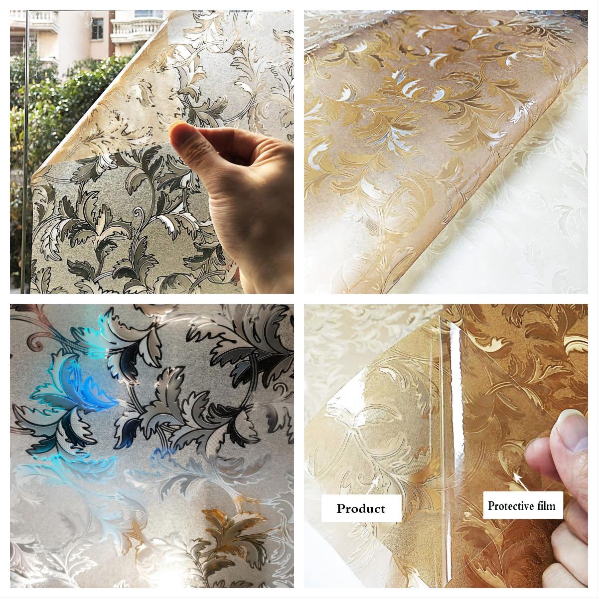 

Пленка для защиты окон Матовая пленка для окон Статическая пленка УФ-блокирующая Съемные пленки для окон Непрозрачные покрытия для окон для дома 30x300cm