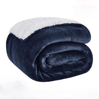 Blanket Sherpa Lambswool Blanket Thickened Double Layer Facecloth Blanket for Winter Fuzzy Thick Warm Soft Throw Sofa Decoration
