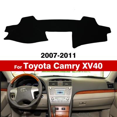 Dla Toyota Camry XV40 2007 2008 2009 2010 2011 Mata na deskę rozdzielczą Osłona przeciwsłoneczna Anty-UV Dywaniki Akcesoria samochodowe Pokrywa deski rozdzielczej samochodu