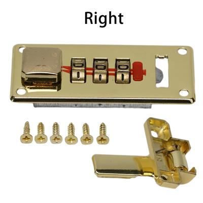 Combination Lock 65*29mm Silver Password Lock Latch Jewelry Wooden Box Fixed Lock Suitcase Coded Locks Hardware Accessories