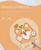 Corgi Puppy Mouse Pad with Wrist Rest for Office and Gaming - Cute Keyboard Hand Support for Small Desks