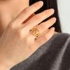 Skyrim Hummingbird Flowers Ring Women Stainless Steel Finger Rings 2026 Trendy Bird Animal Jewelry Birthday Gift Wholesale