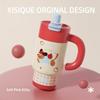 Cute Cartoon 850Ml Stainless Steel Insulated Tumbler With Handle Leakproof Water Cup For Car Office Camping Women Outdoor Use