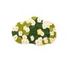 Thickened Moss Rug Absorbent Bedside Small Carpet Flower Pattern Bathroom Mat  Bedroom