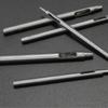 Leather Hole Punch Tool 0.5mm to 4mm Round Hole Puncher Stainless Steel Leather Craft Punching Tool for Belt Fabric