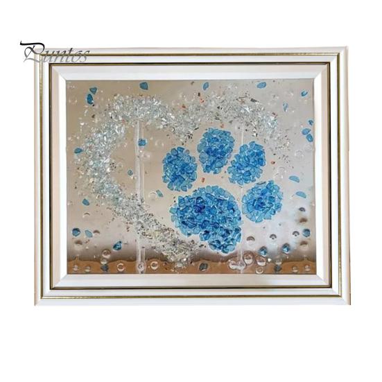 

Набор для самостоятельной фоторамки, декоративный набор для росписи по морскому стеклу, фоторамка, набор для самостоятельного декора по морскому стеклу для любителей пляжного отдыха и любителей рукоделия D