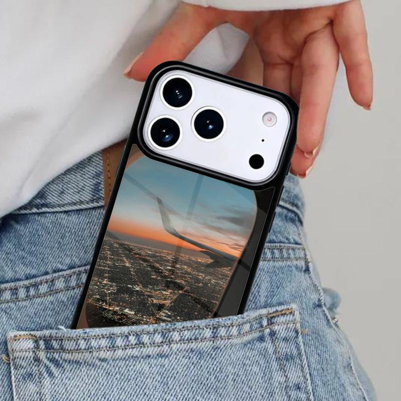 Flugreise Handyhülle für iPhone 16e 15 14 13 12 17 Pro Max Plus Air 17pro Hülle Coque