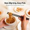 2Pairs Cats Shaped Elegant Chopsticks for Family Meals Elegant Sustainable Cutlery for Kitchen Use