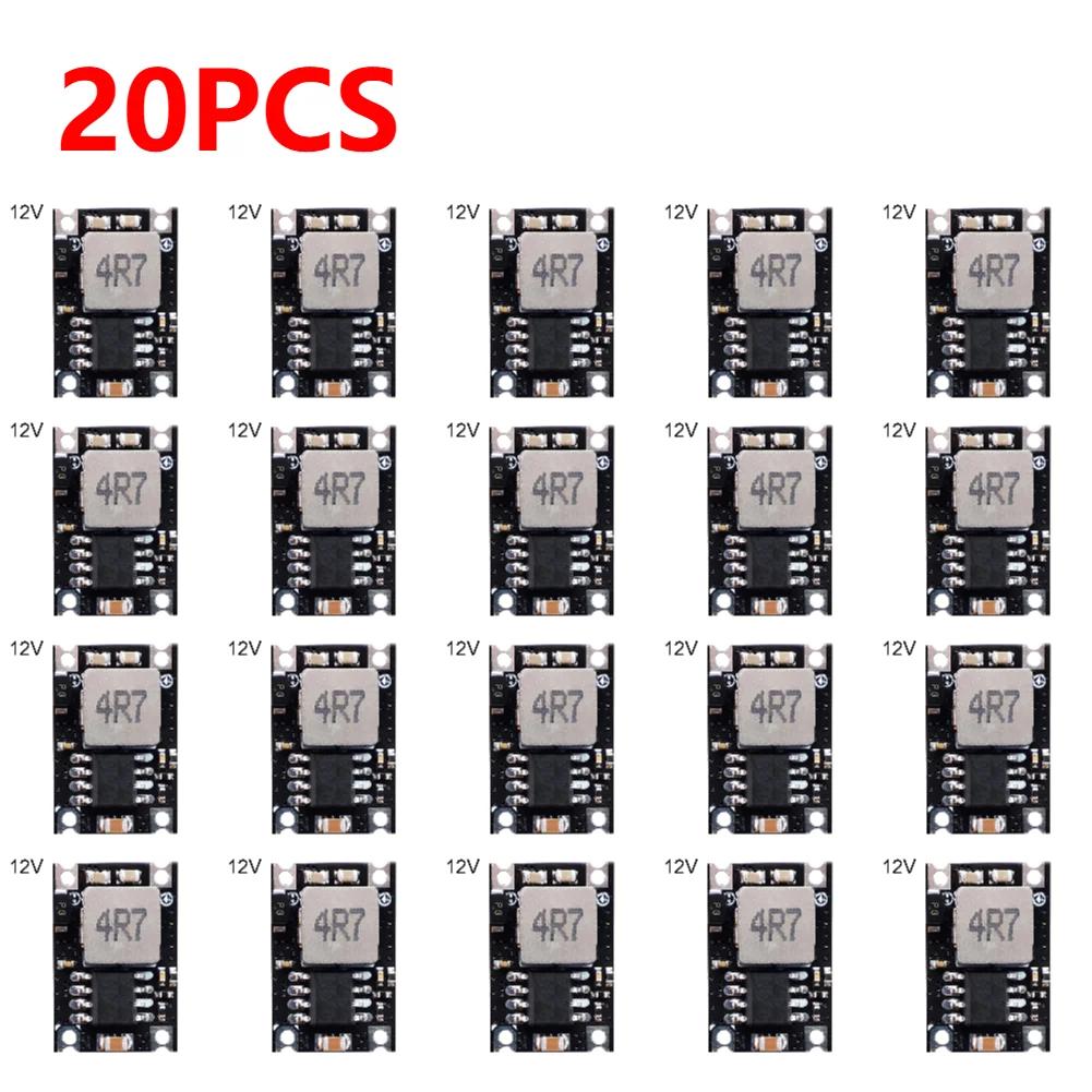 100-10PC DC-DC Constant Current Driver Adjustable Buck Power Module 5V-30V To 3.3V 5V 9V 12V for Car Motorcycle Battery Charging