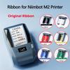 Imprimante d'étiquettes à transfert thermique Niimbot M2 Ruban Noir Blanc Rouge Doré Vert Bleu Impression Couleur Stockage Long Terme