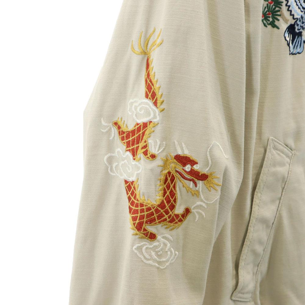 AVIREX Zip Jacket L Grege Women Used