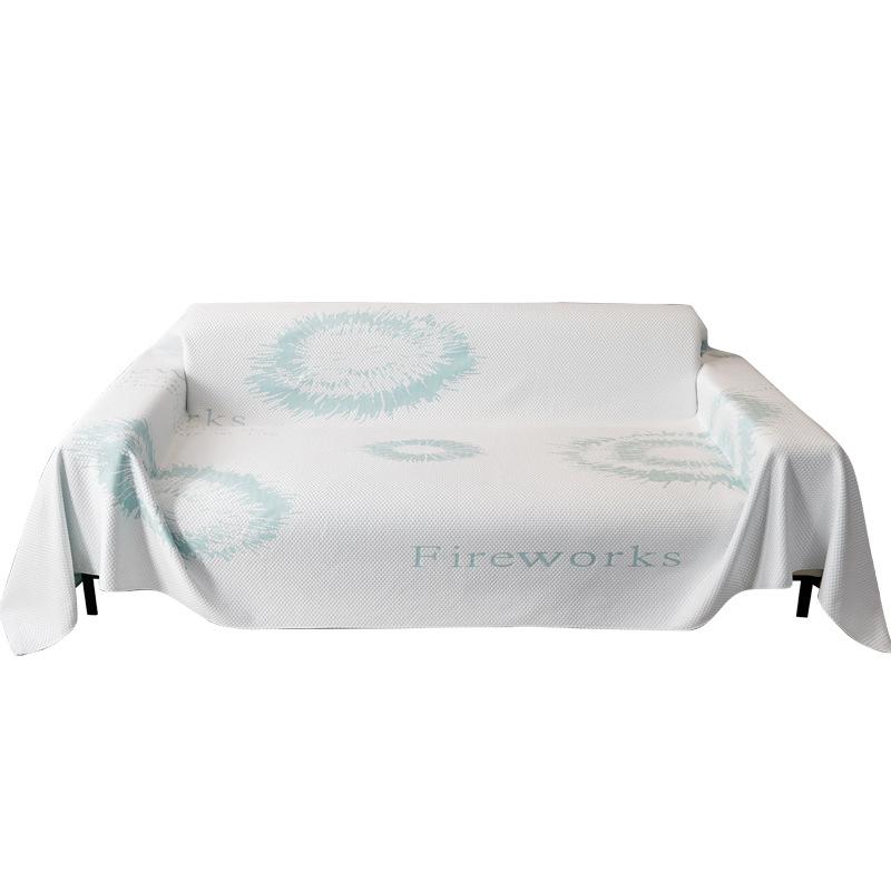 Summer Cool Sofa Cover Cloth Full Covered Summer Non-Slip Sofa Cover Anti-Scratching Sofa Cover