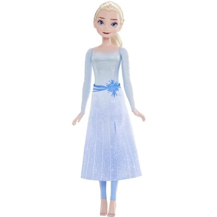 DISNEY LA REINE DES NEIGES 2 - Poupée Elsa Lumière Aquatique - Jouet Qui S'illumine Dans L'eau - Pour Enfants - Dès 3 Ans