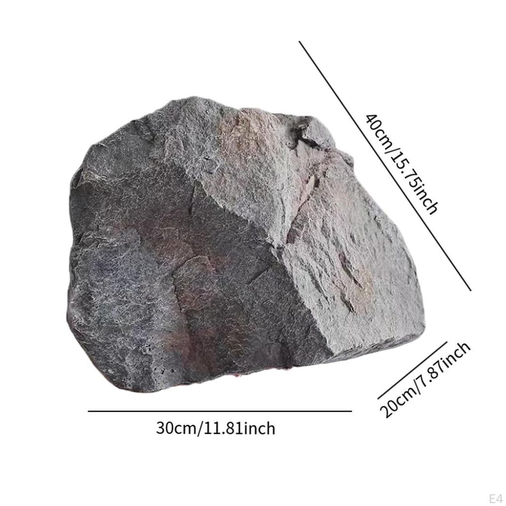 Kunstig stein Naturlig tekstur Lett Sandstein Landskap Realistisk for Supermarkeder Hage