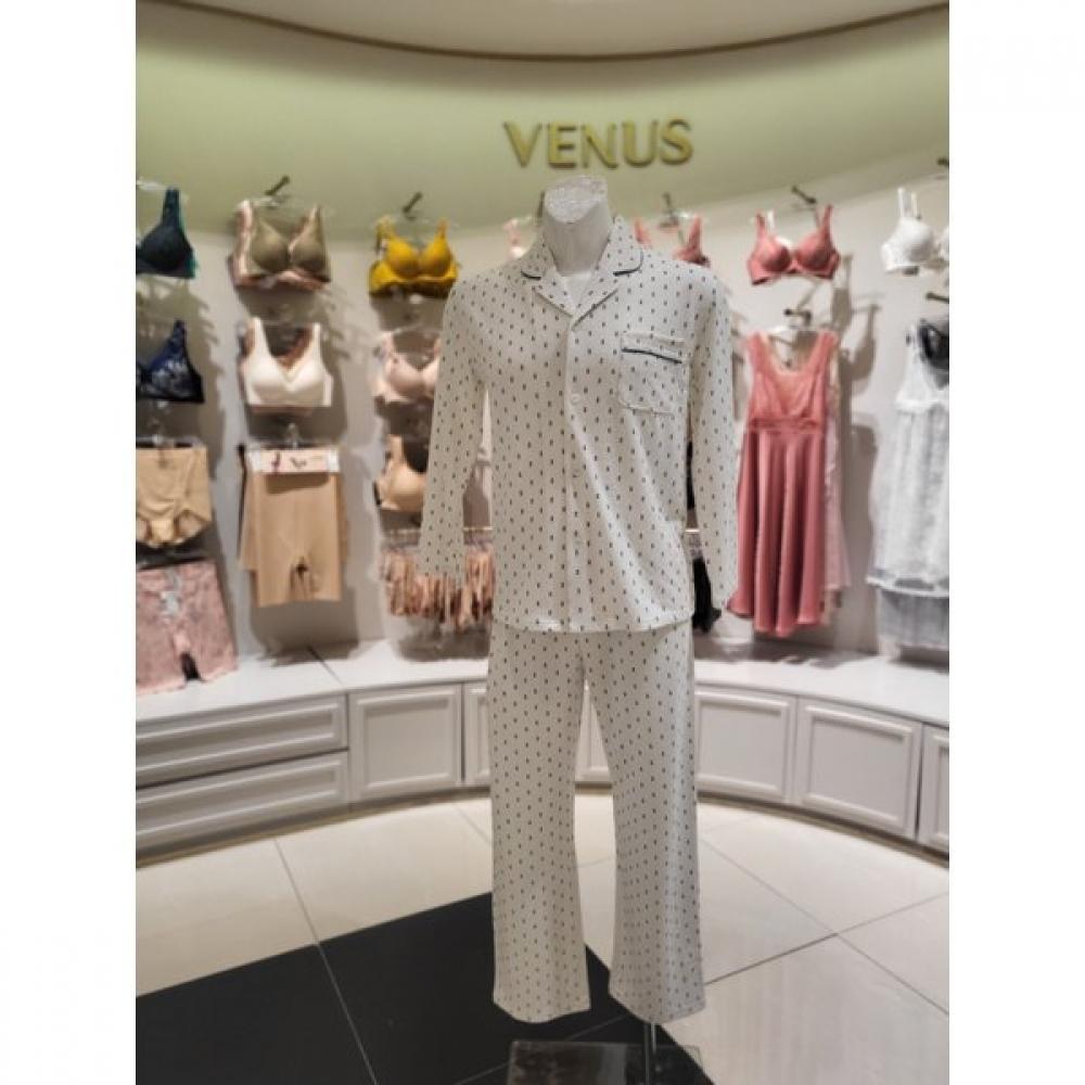 Venus Мужская пижама из полиэстера с принтом тюльпанов Vpa4451m cream beige/110