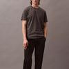 Calvin Klein Minimalist Comfortable Versatile Printed Letter Short Sleeve T-Shirt Men Tops Gray 40BC240-022