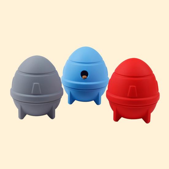Dog Food Leakage Chew Toy Bite Resistant Spaceship Treat Dispensing Feeder Pet