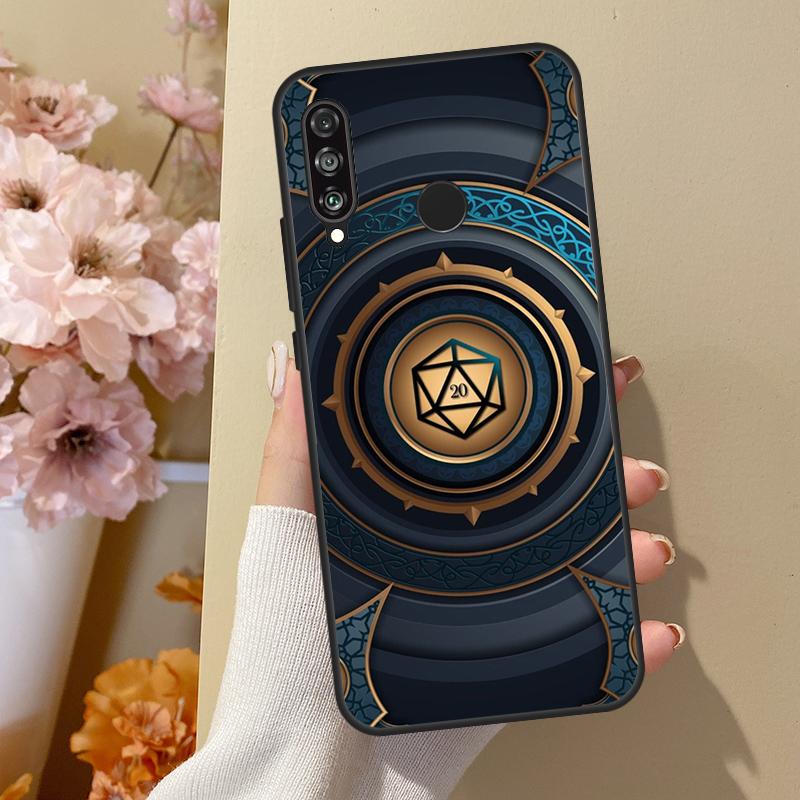 

Магические многогранные кубики D20 для чехла Huawei Nova 11 Pro 9 10 SE Y70 Y60 Y90 Y61 Y91 Y73 Y72 12s 12i 11i 8i P30 P40 Lite Huawei Nova Y60