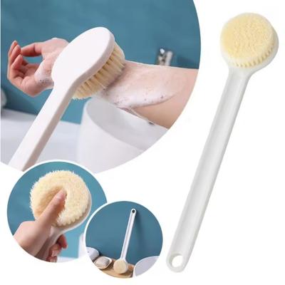 Long Handle Back Brush for Shower Soft Bristles Body Exfoliating Bath Brush Skin Health Shower Back Scrubber Bath Supplies