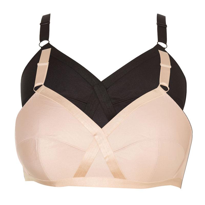 European and American Satin Ultra-thin Large Size Bra Full Cup French Style Without Steel Ring Underwear