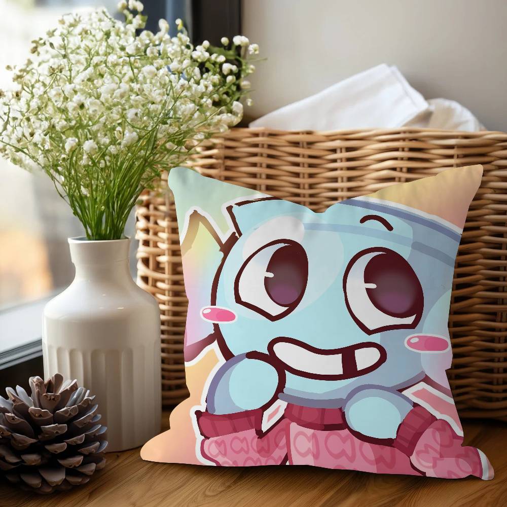 Game D-Dandys W-World Pillow Cover Design Cushion Cover Decor Holiday Decorati
