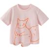 Minibala Kids' Plant Fiber Quick-Dry Cartoon T-Shirt