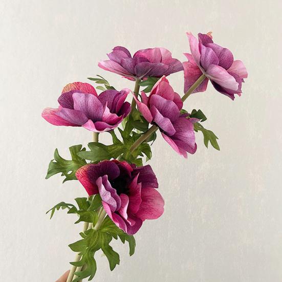 Artificial Flower UV Resistant Realistic Fake Silk Flower Stem Home Office Wedding Party Indoor Outdoor Faux Bloom Table Centerpiece