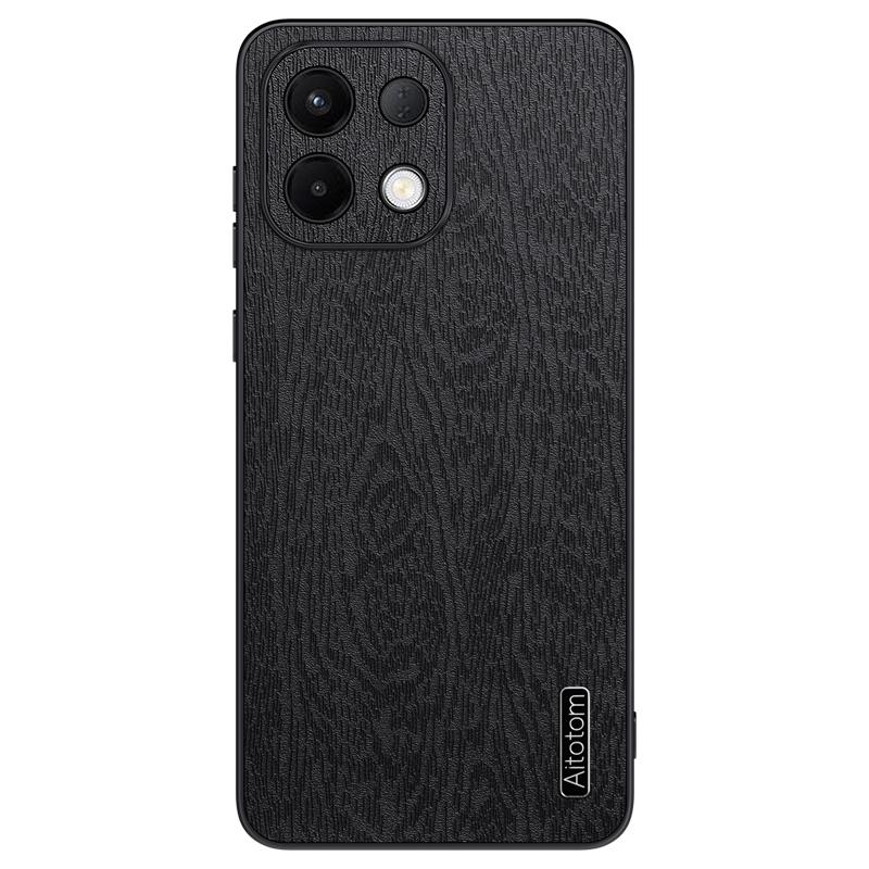 Wood Texture Case For Oppo K13 5G/K13x/K12s (China) PU Leather Coated PC TPU Phone Cover