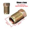 10/20pcs 10mm X 1mm Male Short Brake Pipe Screw Nuts for 3/16 Inch Metric Braking Tubes Parts Accessories Kit