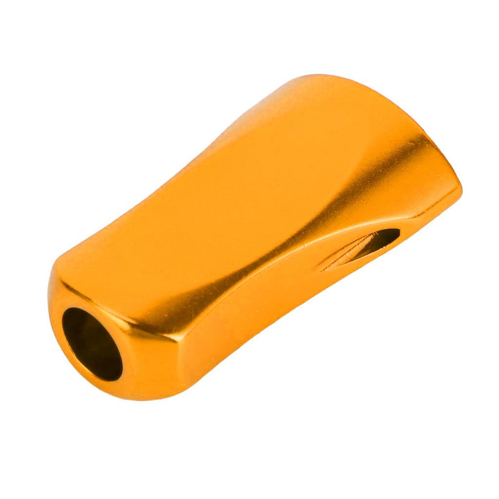 Fishing Reel Knob Replacement Flat for Lure Sea Fishing Handle Accessories Aluminum Alloy Gold