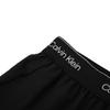 Calvin Klein Moisture Wicking Quick Dry Simple Jacquard Elastic Waist Running Fitness Knit Pants Women Pants Space-Black 4WS4P601