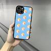 Denki K-Kaminari Phone Case For Iphone 17 16 15 14 13 12 Pro Max Xr Air Plus Skin Feel Black Hard Shell Cover