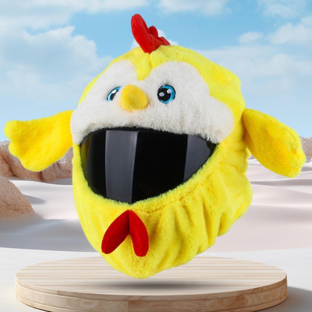 Helmet Covers Funny Adorable Motorcycle Bird Helmet Protector Cover Riding Accessories For Friends Youth Women Husband Teens
