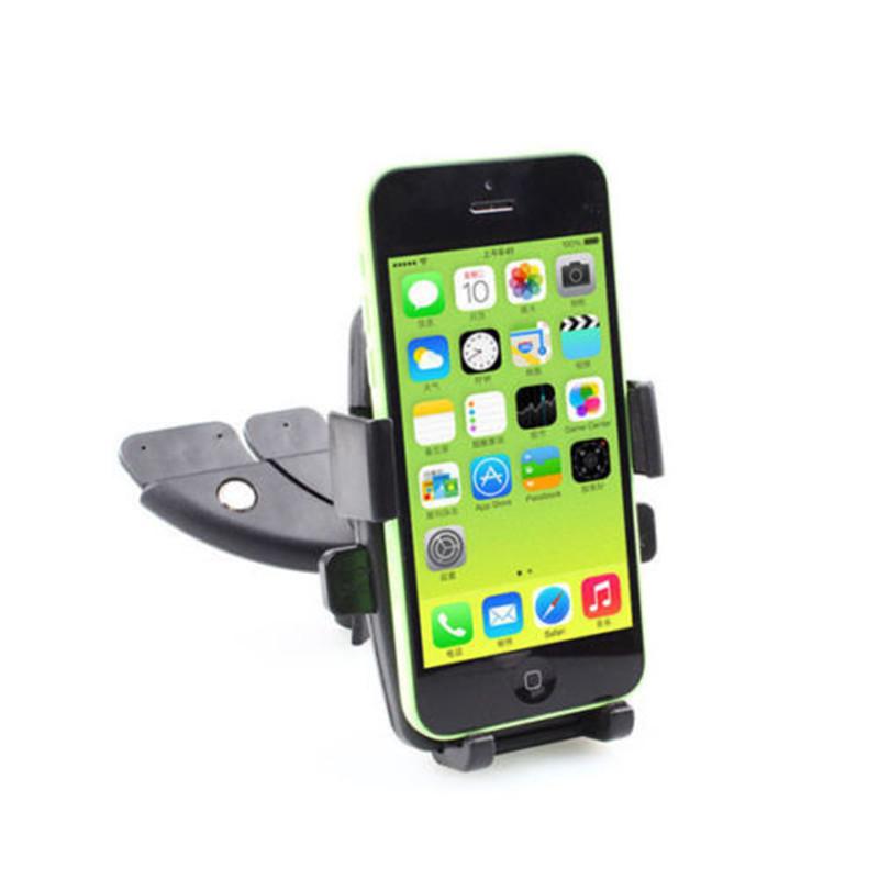 360 Degree Rotatable Car Holder CD Slot Mount Bracket for iPhone Samsung