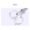 Fishing Shears Stainless Steel Folding Portable Travel Household Mini Scissors Fishing Small Eyebrow Scissors Foldable Thread Clipper