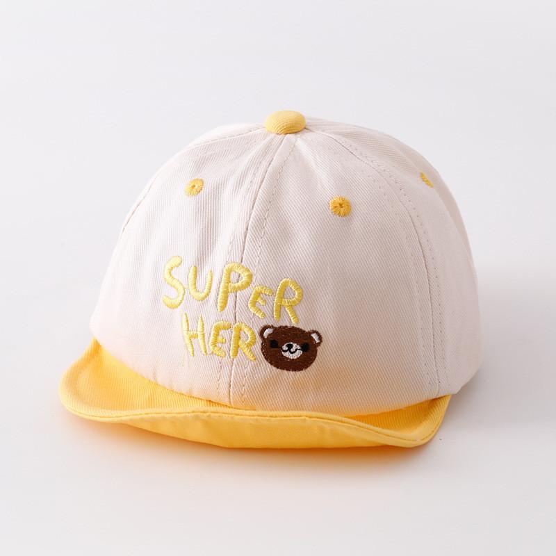 Adorable Unisex Baby Sun Hat For Spring Summer And Autumn Seasons жёлтый