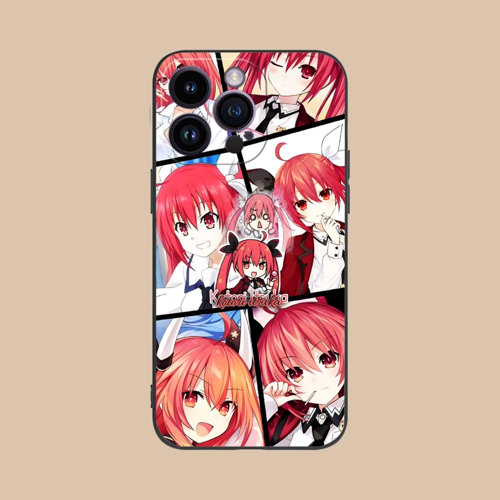 Date a Live Kotori Itsuka Printed Phone Case for iPhone 17 16 15 14 13 12 11 X XR XS 8 7 Air Pro Max Plus Mini TPU Shockproof