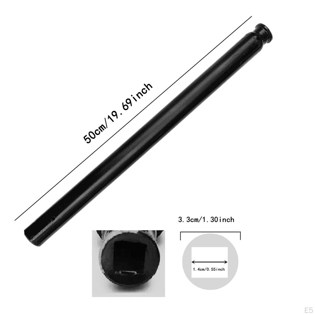 3 Tonnen Horizontaler Hydraulikheber Griff 14mm Durchmesser Vierkantloch Komfortabel zu Bedienen Auto