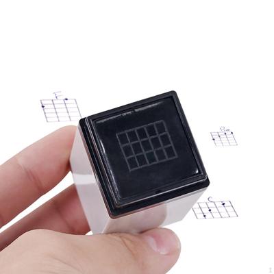 Tools Fingering Rubber Stamp, Universal Stamp Guitar Tablature Practice