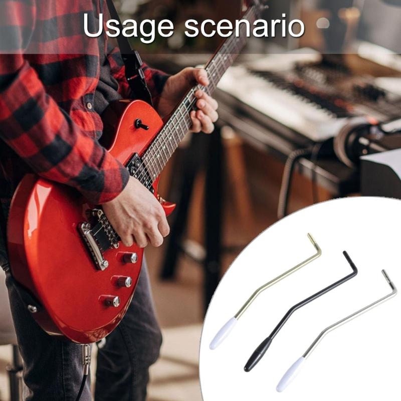 Professional 5/6mm Single Tremolo Arm Tremolo Bar Whammy Bar for Tremolo Systems Electric Guitar Accessories Replacement